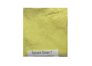 CAS 6358 69 6溶媒緑7の黄色い粉蛍光インク染料無し