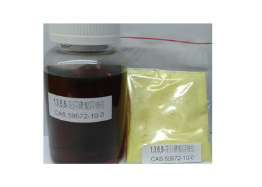 ISO9001ピレン1,3,6,8 Tetrasulfonate CAS 59572 10 0粒の薄黄色の粉